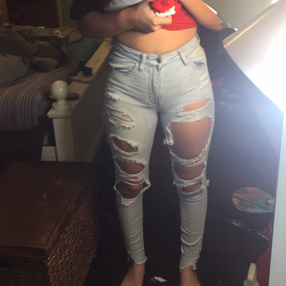 Next level stretch super high rise jegging